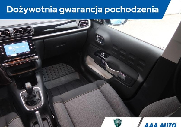 Citroen C3 cena 51000 przebieg: 50235, rok produkcji 2019 z Stronie Śląskie małe 191